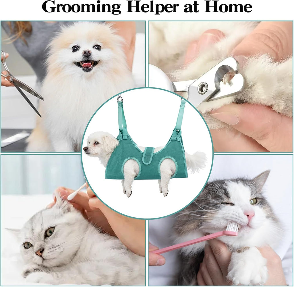 CalmClip Pet Grooming Hammock Kit