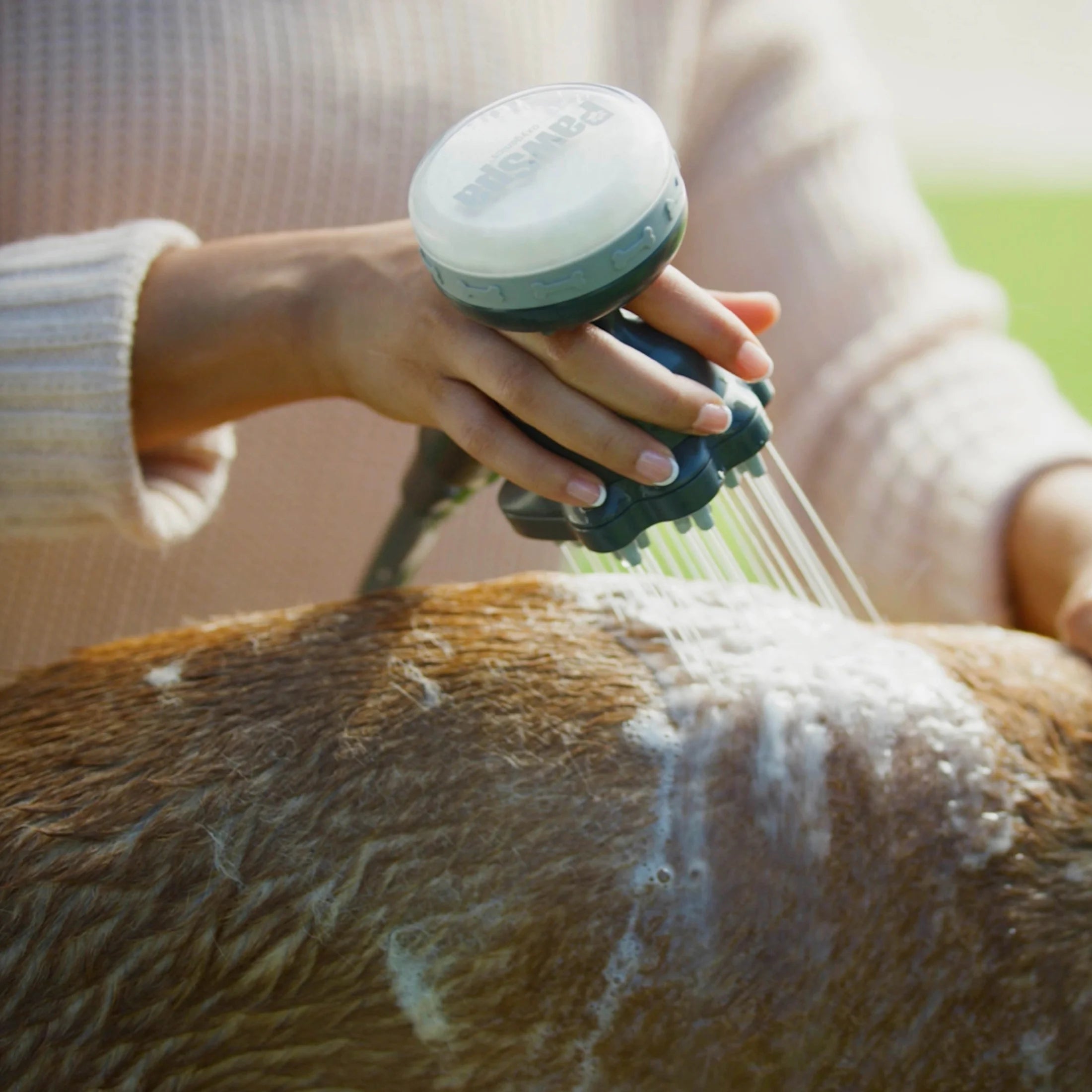 Rinse & Brush Pet Shower Sprayer