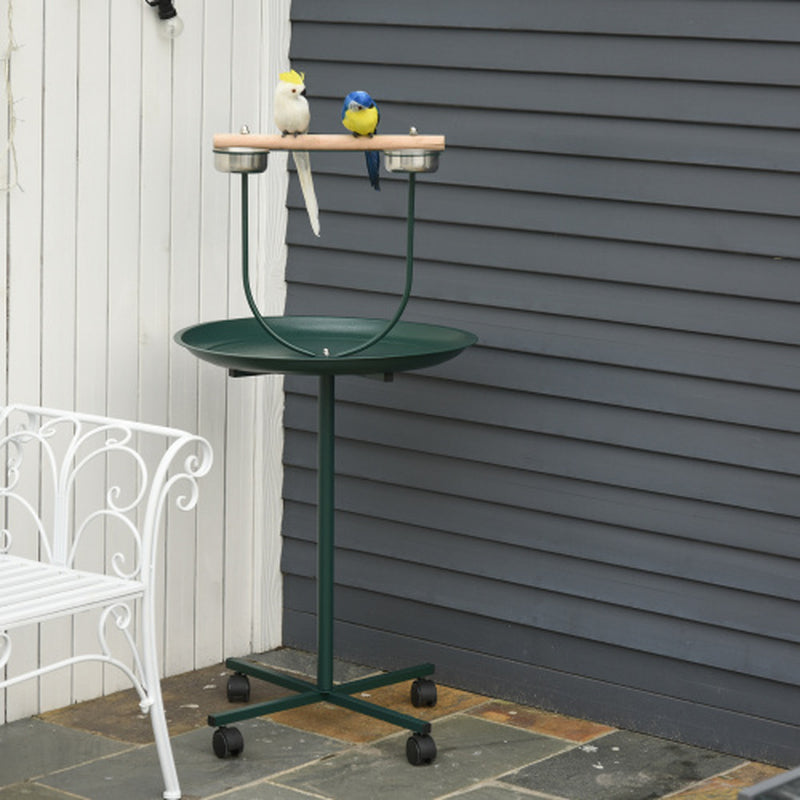 Rolling Bird Training Perch & Play Stand