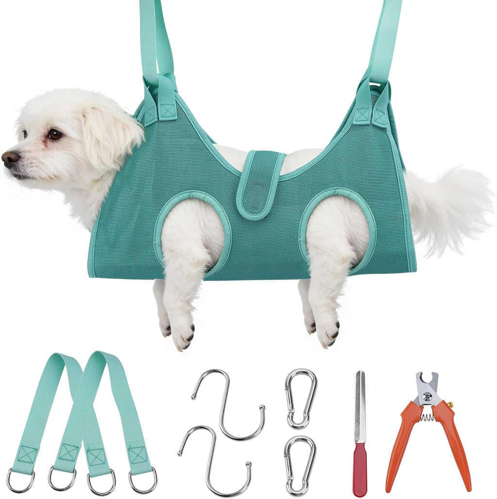 CalmClip Pet Grooming Hammock Kit