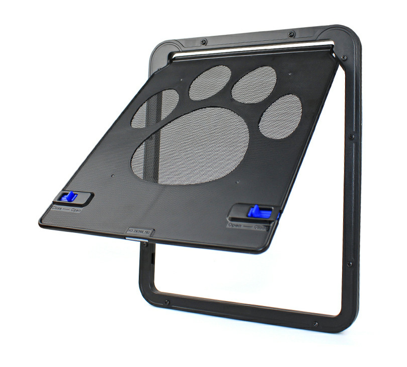 Scratch-Resistant Interior Pet Door in use