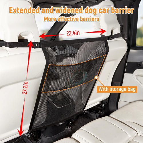 Backseat Boundary Pet Car Barrier
