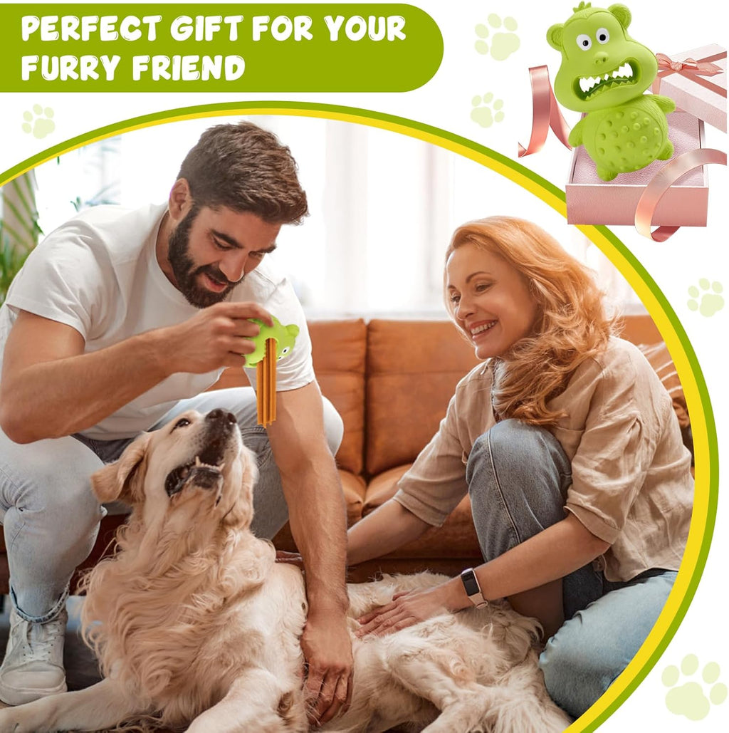 Natural Rubber Squeaky Chew Toy for Dogs