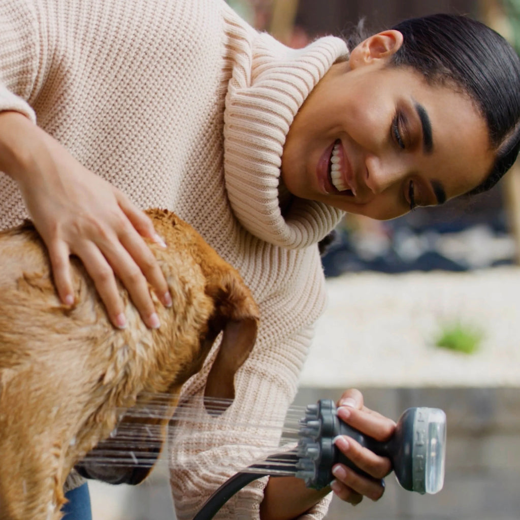 Rinse & Brush Pet Shower Sprayer