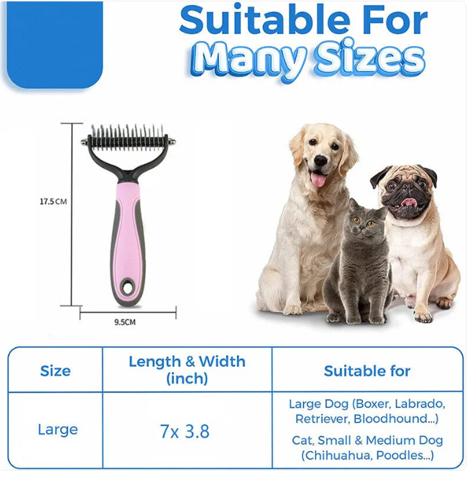 Massage Deshedding Brush