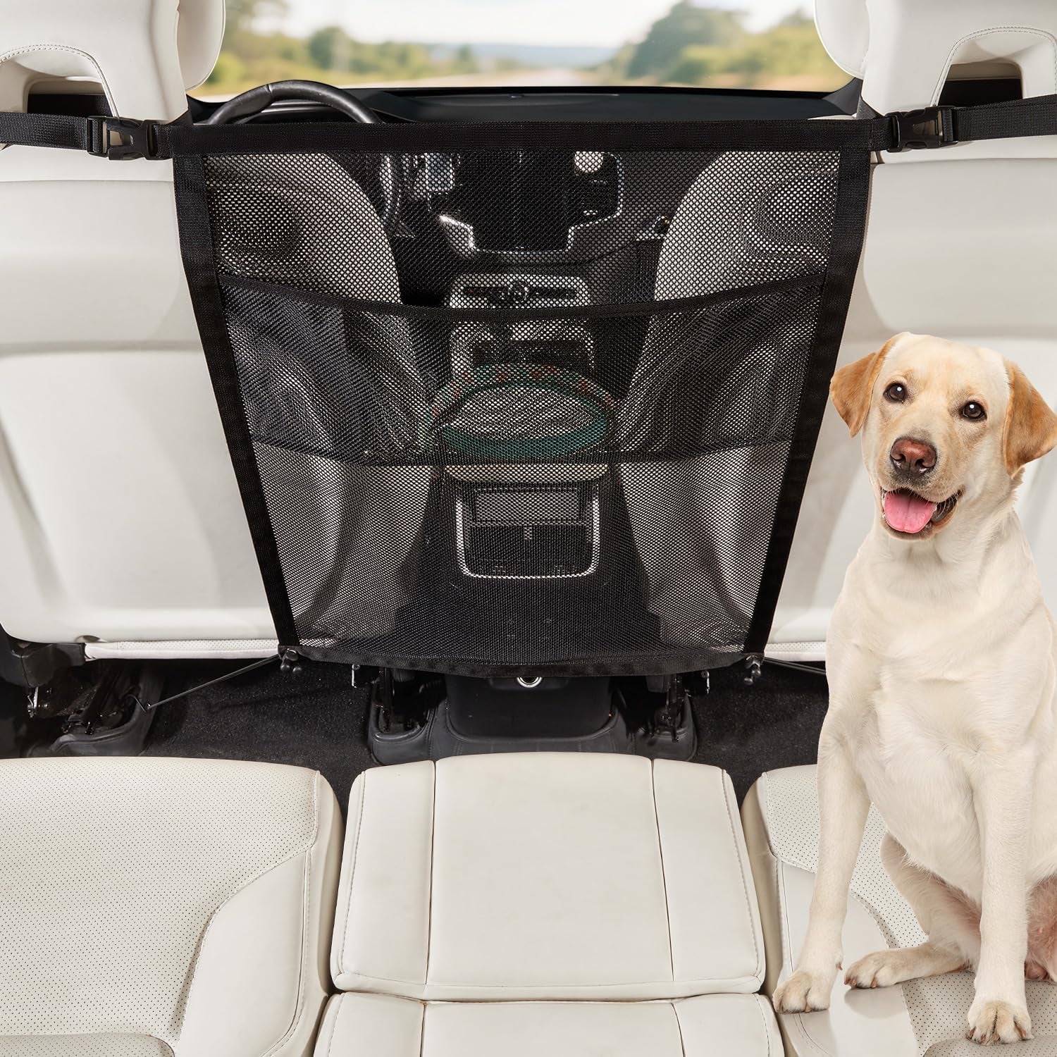 Backseat Boundary Pet Car Barrier