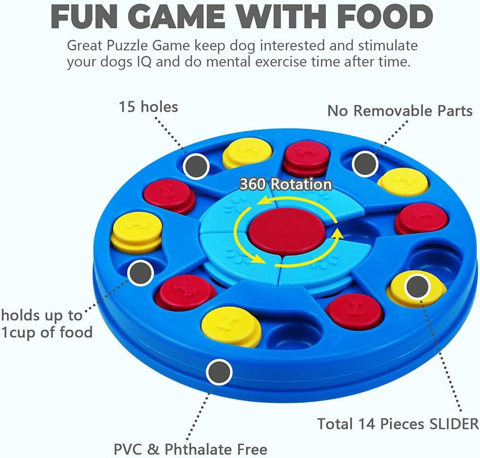 BrainBoost Treat Puzzle Feeder for Dogs