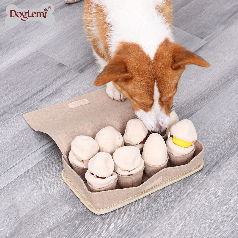 Surprise Egg Dog Enrichment Toy