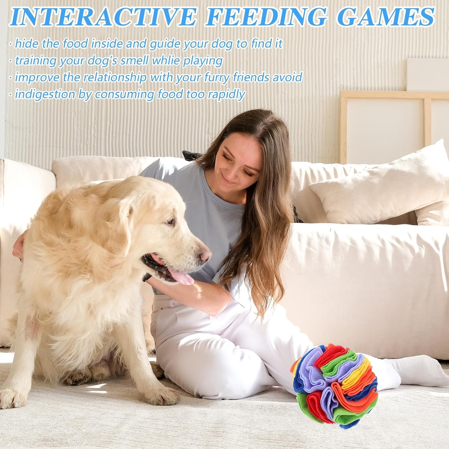 SniffSeek Treat Puzzle Ball 2-Pack