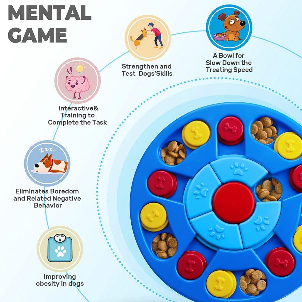 BrainBoost Treat Puzzle Feeder for Dogs