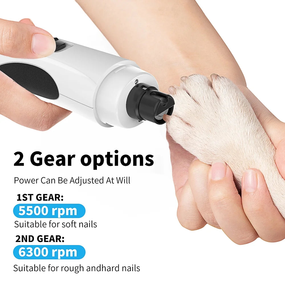 PawPerfect Rechargeable Pet Nail Grinder